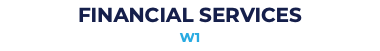 FINANCIAL SERVICES W1